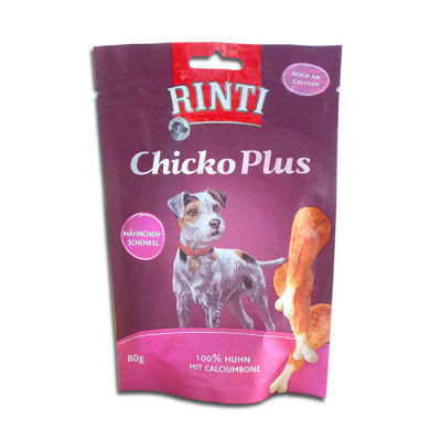 Rinti Chicko Plus Tavukbudu Yetişkin Köpek Ödülü 80g