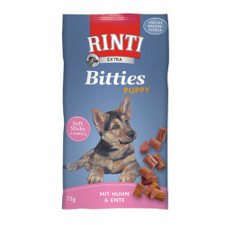 Rinti - Rinti Extra Bitties Puppy Tavuk ve Ördek Etli Yavru Köpek Ödülü 75g