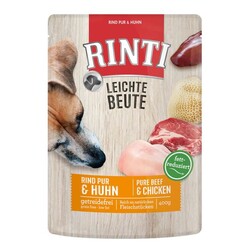 Rinti - Rinti LB Dana Tavuk Etli Tahılsız Yaş Mama 400 gr
