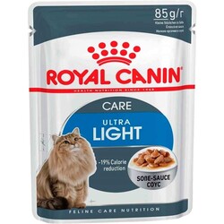Royal Canin - Royal Canin Ultra Light Gravy Diyet Yaş Kedi Maması 85gr