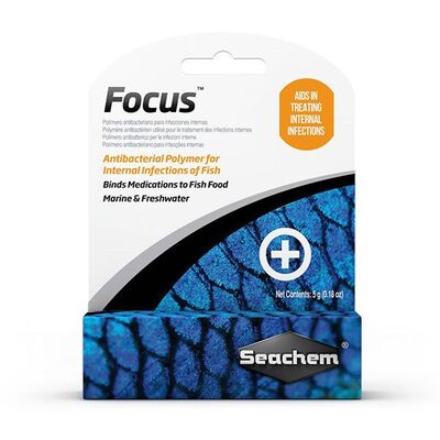 Seachem Focus 5gr Dahili Enfeksiyonlar İçin Antibakteriyel Polimer - 1