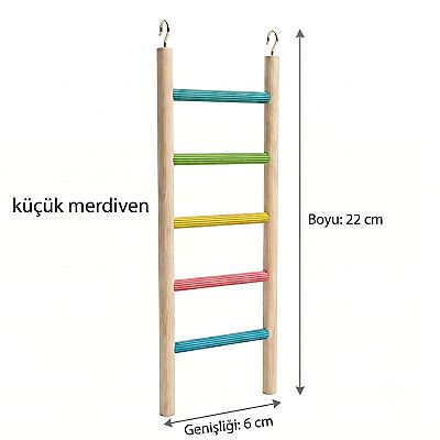 Küçük Merdiven kuş oyuncağı - 1