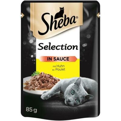 Sheba Pouch Gravy Soslu Tavuk Etli Yetişkin Kedi Konservesi 85gr - 1