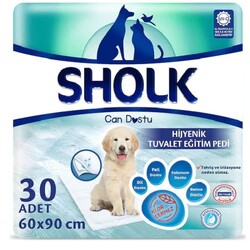 Sholk - Sholk Hipoalerjenik Köpek Çiş Eğitim Pedi 60x90cm (30'lu)