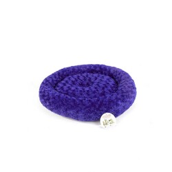 Pet Pretty - Simit Yatak Peluş Mor 55x55