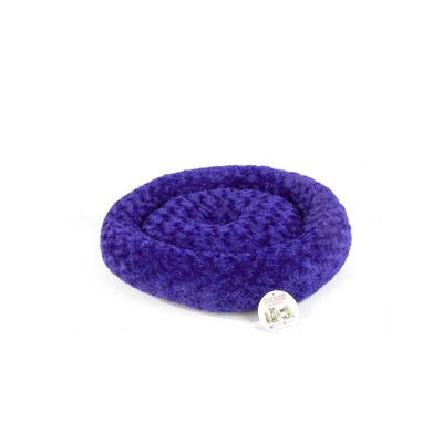 Simit Yatak Peluş Mor 55x55