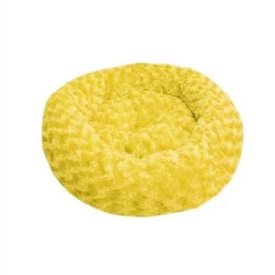 Simit Yatak Peluş Sarı 55x55 - 1