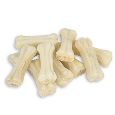 Snacky Beyaz Çiğneme Kemiği 5cm Onlu 8-10gr - 2
