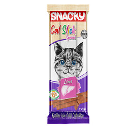 Snacky - Snacky Kedi Stick Ödül Ciğerli 3x5gr