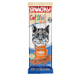 Snacky - Snacky Kedi Stick Ödül Somonlu 3x5gr
