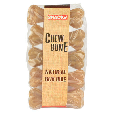Snacky Natural Çiğneme Kemiği 7,5cm 5li 125gr - 1