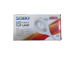 Sobo - Sobo Led Akvaryum Lambası Klipsli Beyaz Pembe SD-9W