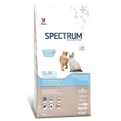 Spectrum - Spectrum Slim34 Somonlu Light Sterilised Yetişkin Kedi Maması 12 Kg