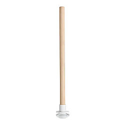 Plastik Başlıklı Tahta Tünek 40 cm 25 li 