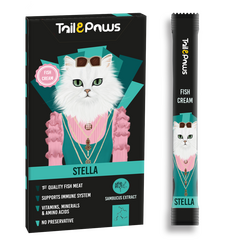 Tail Paws Stella Multivitamin Somonlu Mürverli Sambucus  15grx5 