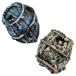 Fatih-Pet - Tekli Küçük Fıçı Akvaryum Dekoru