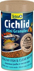 Tetra Cichlid Mini Granules Granül Balık Yemi 250 ml/125 gr - 1