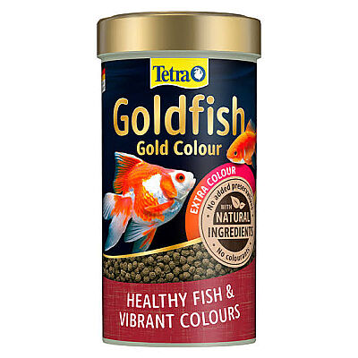 Tetra Goldfish Colour Renklendirici Japon Balık yemi 250 ml  - 1