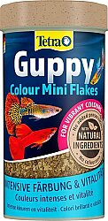 Tetra Guppy Clour Mini Flakes  Lepistes Pul  Balık  Yemi 100 ml