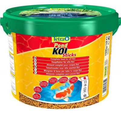 Tetra Pond Koi Sticks Kırmızı Balık Yemi (Kova) 1500gr/10L