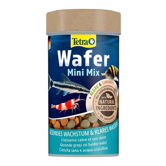 Tetra - Tetra WaferMix Mini ufak Taneli Dip Balık yemi-100ml