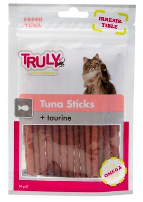 Truly Kedi Ödülü Tuna Sticks +Taurine 50gr - 1