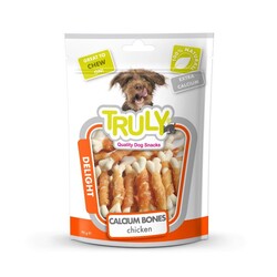 Truly Köpek Ödülü Kemik Tavuk Sargı  90gr