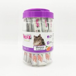 Truly Sıvı Kedi Ödülü Karides Morina 30x14gr
