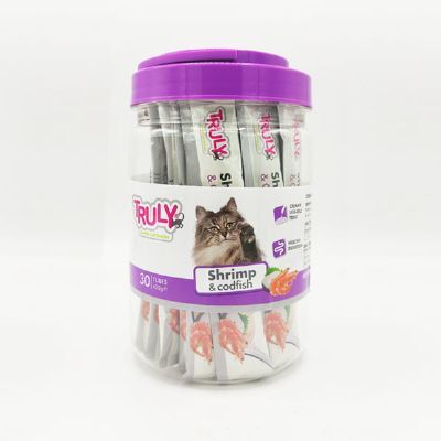 Truly Sıvı Kedi Ödülü Karides Morina 30x14gr - 1