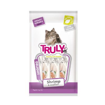 Truly Sıvı Kedi Ödülü Karides Morina 5x14gr - 1