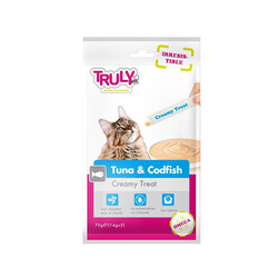 Truly Sıvı Kedi Ödülü Ton Balığı Morina Omega 5x14gr