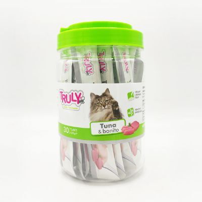 Truly Sıvı Kedi Ödülü Ton Balığı Palamut  30x14gr - 1