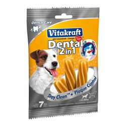 Vitakraft - Vitakraft Köpek Naneli Diş Bakım Ödül 3ü1 5-10kg Köpeklere 