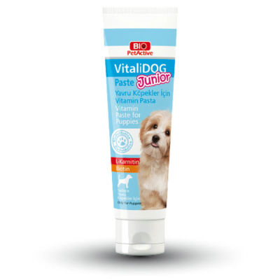 BioPetActive VitaliDOG Paste Junior Yavru Köpekler İçin Vitamin Macunu 100 ml