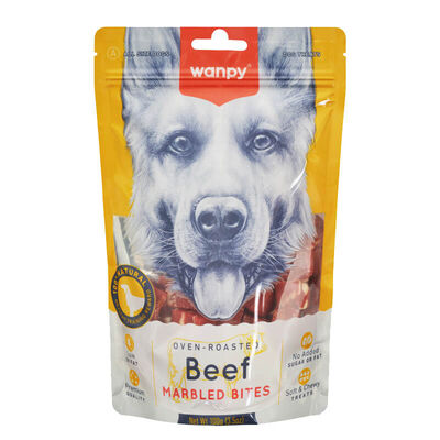 Wanpy Marbled Köpek Ödül Et Parçaları 100gr - 1