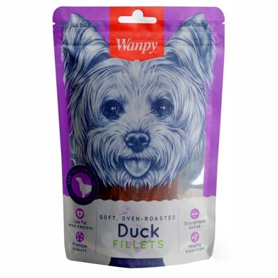 Wanpy Ördek Köpek Ödül Et Parçaları 100gr - 1