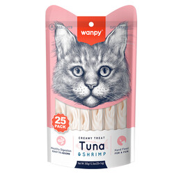 Wanpy Ton Balığı ve Karidesli Sıvı Ödül 25x14gr