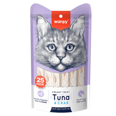 Wanpy Ton Balığı ve Yengeç Sıvı Ödül 25x14gr - 1