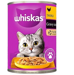 Whiskas - Whiskas Gravy Soslu Tavuklu Kedi Konservesi 400gr