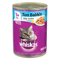 Whiskas - Whiskas Jöleli Balıklı Kedi Konservesi 400gr