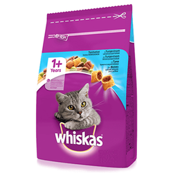 Whiskas - Whiskas Kuru Kedi Maması Ton Balıklı Ve Sebzeli 1,4 kg