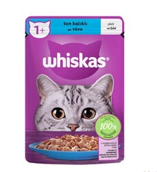 Whiskas - Whiskas Pouch Jöleli Ton Balıklı Kedi Maması 85 gr