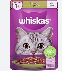 Whiskas - Whiskas Pouch Kedi Jöleli Kuzulu Kedi Maması 85 g