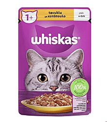 Whiskas Pouch Tavuklu Kedi Maması 85 g