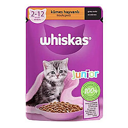 Whiskas Pouch Yavru Kümes Hayvanlı Kedi Maması 85 g
