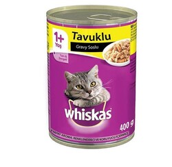 Whiskas - Whiskas Tavuklu Yetişkin Kediler için Tam Mama 400 gr