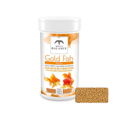 White Balance Gold Fish Pellets 100 ml