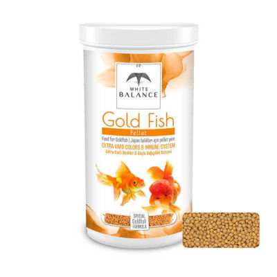 White Balance Gold Fish Pellets 1000 ml