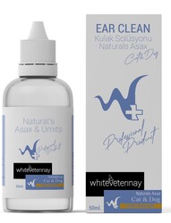 WhiteVeterinay - WhiteVeterinay Kedi Köpek Kulak Bakım Ürünü 50ml