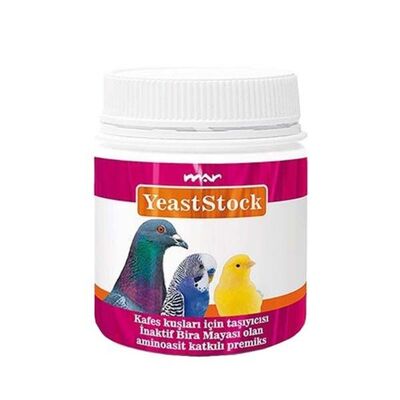 Yeast Stock Kafes Kuşları İçin İnaktif Bira Mayası 250gr